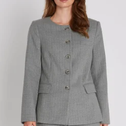 Peny Ladylo blazer, grey stripe