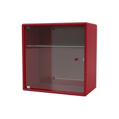 PERFUME skab med spejl, 165 beetroot