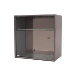 PERFUME skab med spejl, 35 coffee