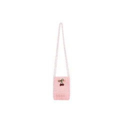 Perla Strap Wallet, peony