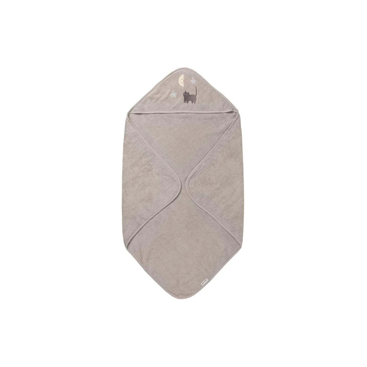 Petal babyhåndklæde, moon cat