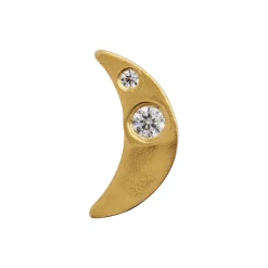 Petit Bella Moon Earring Single, gold