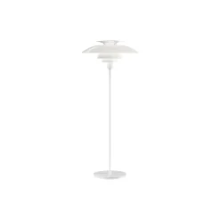 PH 80 gulvlampe, hvid opal/hvid