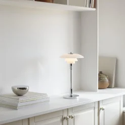 PH 2/1 Portable bordlampe, chrome