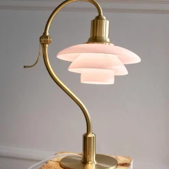 PH 2/2 Question Mark Pale Rose bordlampe