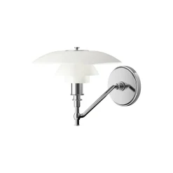 PH 3/2 væglampe, krom