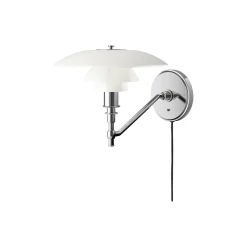 PH 3/2 væglampe, krom
