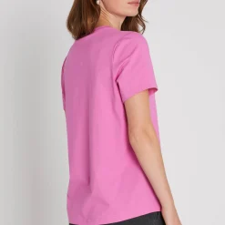 Philosopher SS T-shirt, azalea pink