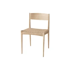 Pia spisebordsstol, sæbebehandlet eg/natur