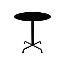 PICO Café Table with 4 Star Base Ø 74, black