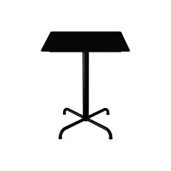 PICO Café Table with 4 Star Base 60x60, black
