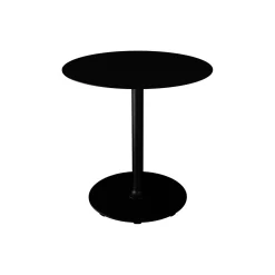 PICO Café Table with Round Base Ø 74, black