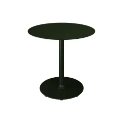 PICO Café Table with Round Base Ø 74, olive green