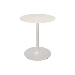 PICO Café Table with Round Base Ø 64, muted white