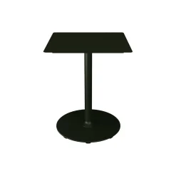 PICO Café Table with Round Base 60x60, olive green