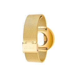 PICTO armbåndsur, black/gold/matt gold