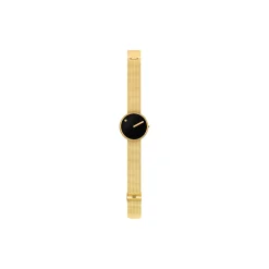 PICTO armbåndsur, black/gold/matt gold