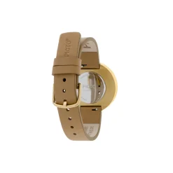 PICTO armbåndsur, cappuccino brown/gold/cappuccino brown
