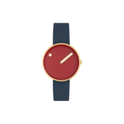 PICTO armbåndsur, cinnamon red/midnight blue