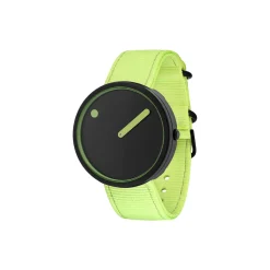 PICTO armbåndsur, manta ray black/paradise green