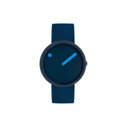 PICTO armbåndsur, navy blue/matt blue/navy blue
