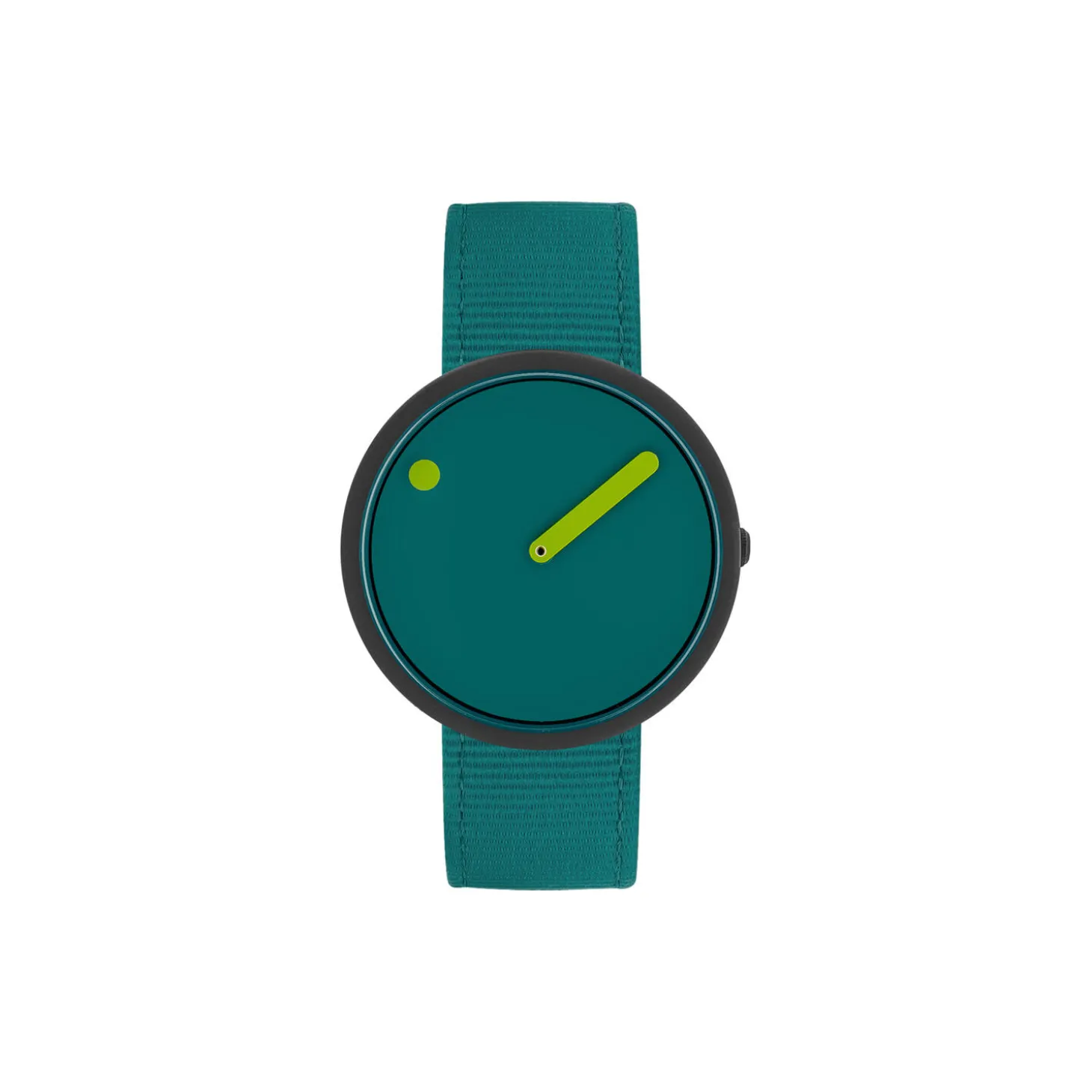 PICTO armbåndsur, ocean green/matt black/ocean green