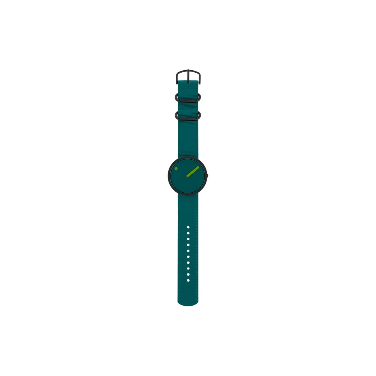 PICTO armbåndsur, ocean green/matt black/ocean green