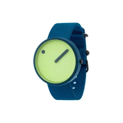 PICTO armbåndsur, paradise green/matt deep blue/deep blue