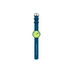 PICTO armbåndsur, paradise green/matt deep blue/deep blue