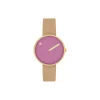 PICTO armbåndsur, pink/peruvian brown