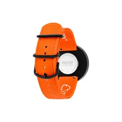 PICTO armbåndsur, signal orange/matt black/signal orange