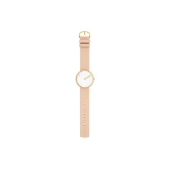 PICTO armbåndsur, white/gold/nude
