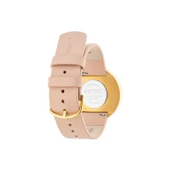 PICTO armbåndsur, white/gold/nude