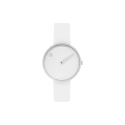 PICTO armbåndsur, white/steel/white