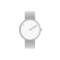 PICTO armbåndsur, white/steel/matt steel