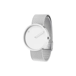PICTO armbåndsur, white/steel/matt steel