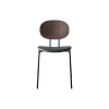 PIET HEIN Chair, oiled walnut/Solid Black 509
