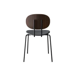 PIET HEIN Chair, oiled walnut/Solid Black 509