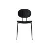 PIET HEIN Chair, sortlakeret eg