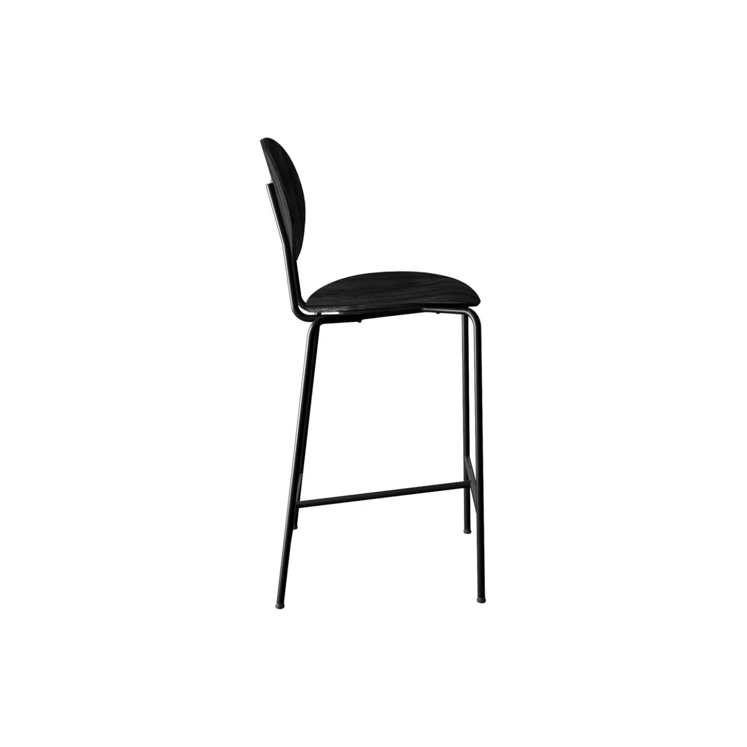 PIET HEIN Counter Chair, sortlakeret eg