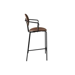PIET HEIN Counter Chair with Arms, olieret valnød