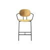 PIET HEIN Counter Chair with Arms, olieret eg