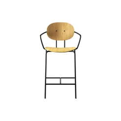 PIET HEIN Counter Chair with Arms, olieret eg