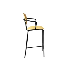 PIET HEIN Counter Chair with Arms, olieret eg