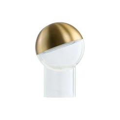 Pila Portable Table Lamp, solid brass