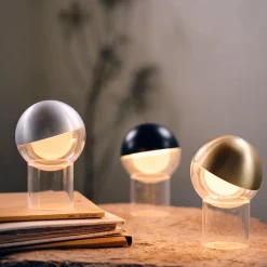 Pila Portable Table Lamp, solid brass