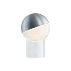 Pila Portable Table Lamp, brushed aluminium