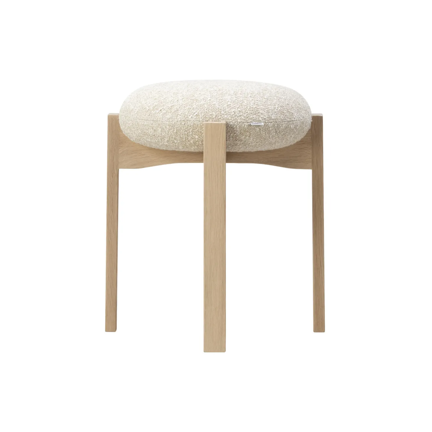 Pioneer Stool, lacquered oak/Zero 0001