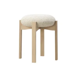 Pioneer Stool, lacquered oak/Zero 0001