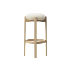 Pioneer Stool, lacquered oak/Zero 0001